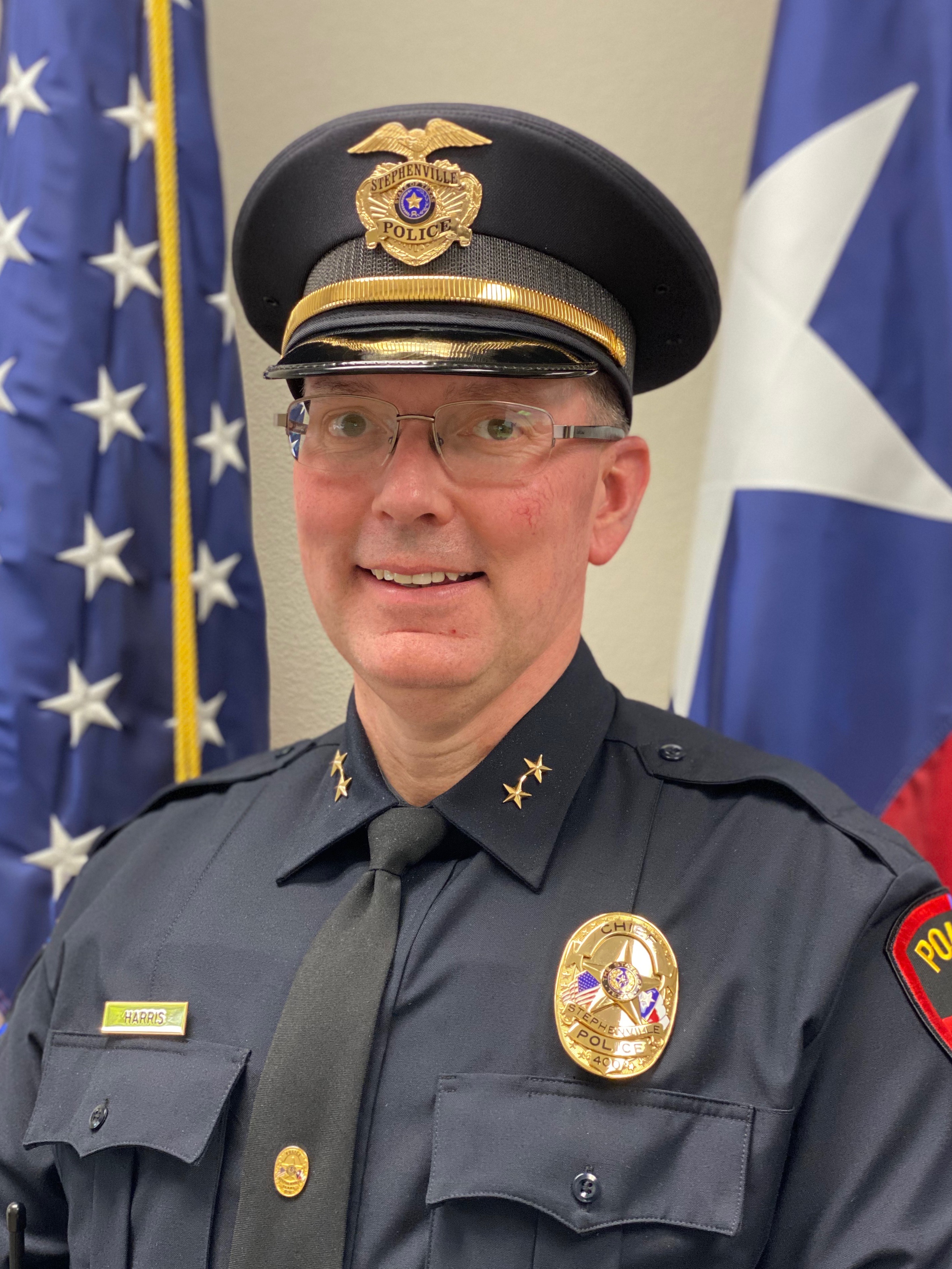 Stephenville Police Department Chief Dan M. Harris Jr.